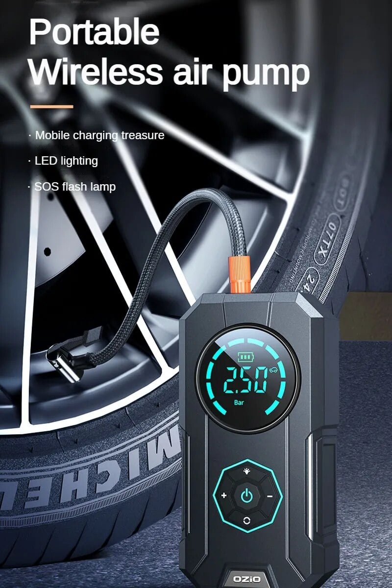 Car Jump Starter & Air Compressor