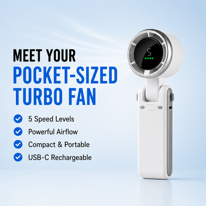 Pocket Sized AC Level Fan